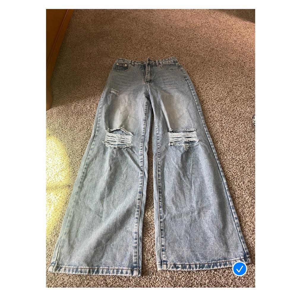 SHEIN flared jeans